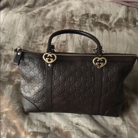 Gucci Handbags - ❤️Gucci Lovely Heart Guccissima Brown❤️